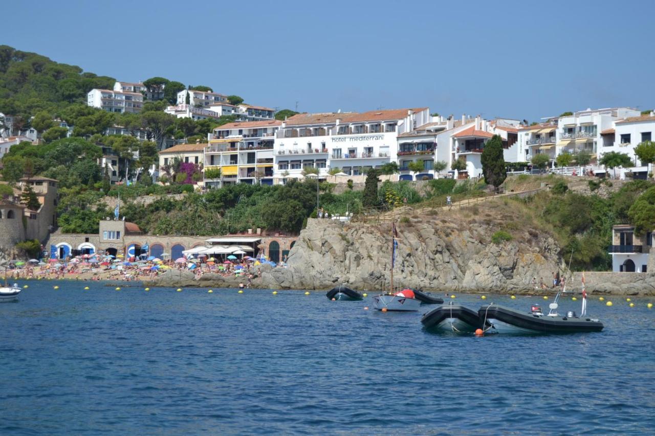 Hotel Mediterrani Calella De Palafrugell Dış mekan fotoğraf